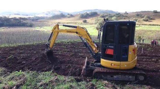 Liugong Clg9045e 4 Tons Mini Excavator with 0.12cbm Bucket