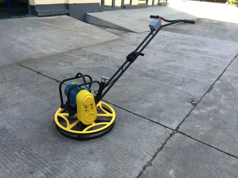 Concrete Machine Electric Motor Power Trowel with 4 Blades