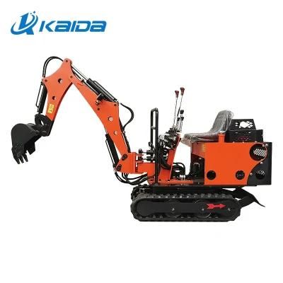 Farm Garden China 0.8 Ton New Mini Excavator Small Digger with Attachments