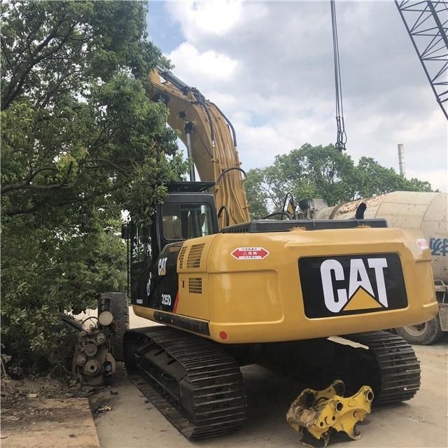 Caterpillar Cat 325D Used Second Hand Crawler 25 Ton Hydraulic Digger Hitachi Excavator Excavadora Usada Excavatrice Pelle D′occasion Excavators Sale Price