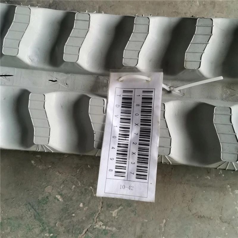 Gray Color Rubber Tracks 180mm for Undercarraige Spare Parts
