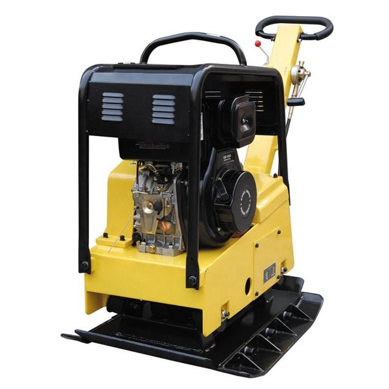 Persistent Power Gasoline Reversible Vibrating Plate Compactor Factory