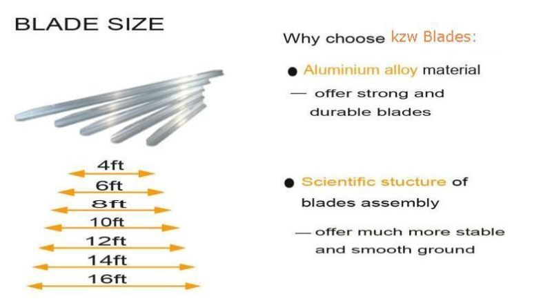 High Efficiency Concrete Leveling Polishing Screed Machine