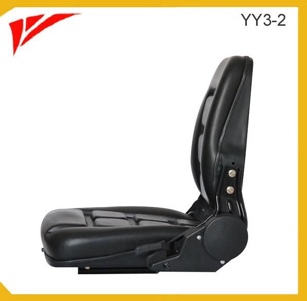 PVC Cover Reclining Mini Bulldozer Seat, Wheeled Bulldozer Seat