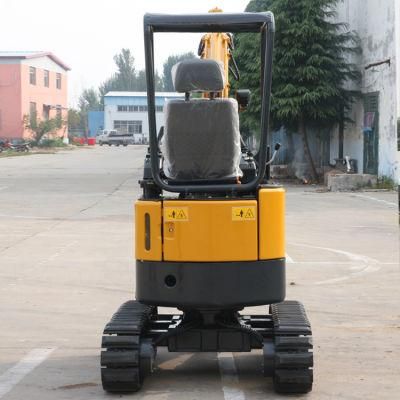 1.0ton Zero Tail Micro Bulldozer Mini Digger Excavator with Factory Price for Sale