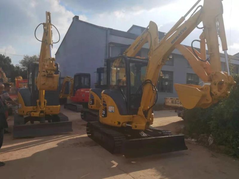 Home Used 3 Ton Machinery Second Hand Small Digger Mini Crawler Excavator Excavadora Usada Excavatrice Hydraulic Good Quality Price Sale Excavators