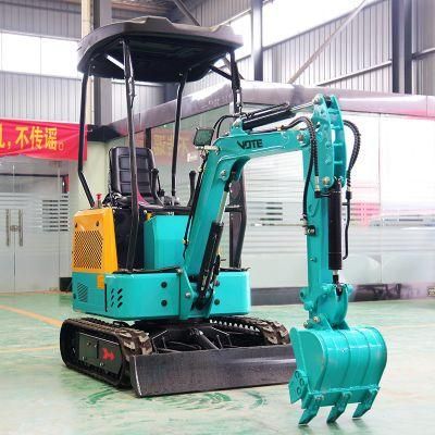 CE EPA China Cheap Price Hydraulic Excavator New Crawler Small Digger Micro Mini Excavator for Sale 0.8 Ton 1 Ton 1.5 Ton