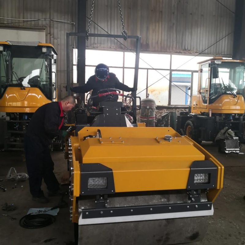 4 T Double Hydraulic Roller Road Machinery