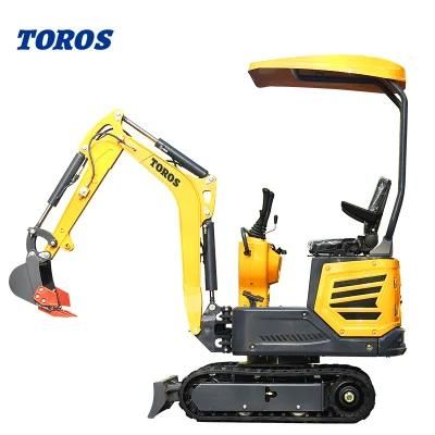 1000kg 1.0 Ton Hydraulic Mini Excavator with Competitive Prices
