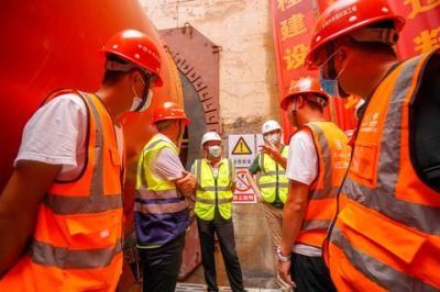 China Hydropower Water Resource Project with Xuanxuan 3000mm Rock Pipe Jacking Machine Launched Successful