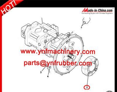 Js220 Excavator Coupling for Jrj0213 Hydraulic Pump