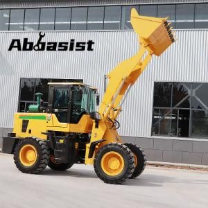 AL20C 2 ton 2000kg compact front diesel engine shovel loader for construction work