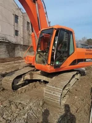 Dh215-9e Second Hand Hydraulic Transmission Clawer Excavator