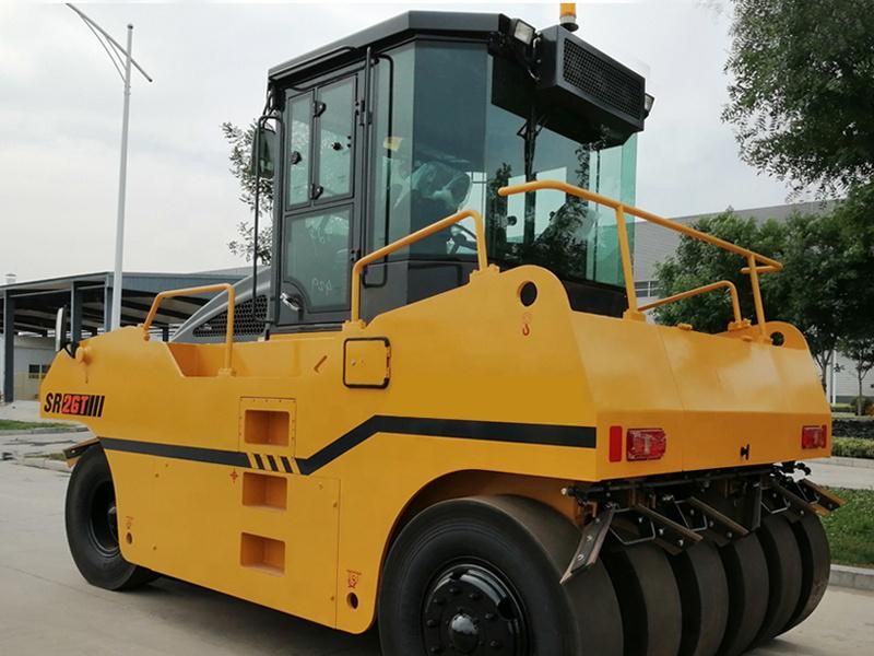 Tire 26 Ton Pneumatic Roller Machine for Construction Project