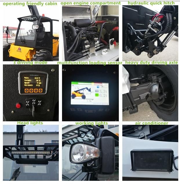 Agriculture Machinery Telehandler Suppliers Montacarga Manlif Telescopico