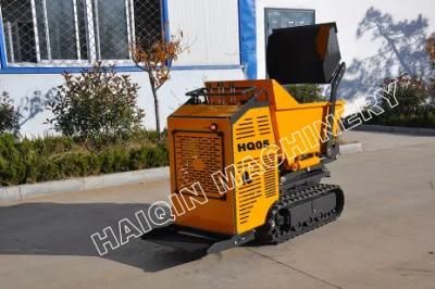 Small Garden Hydraulic Crawler Mini Dumper with Ce