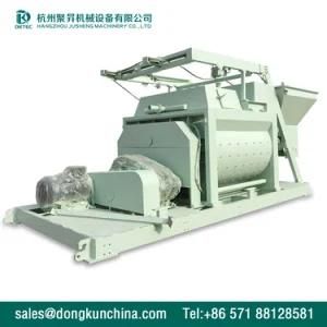 Portable Twin Shaft Electric Js Series Concrete Mixer