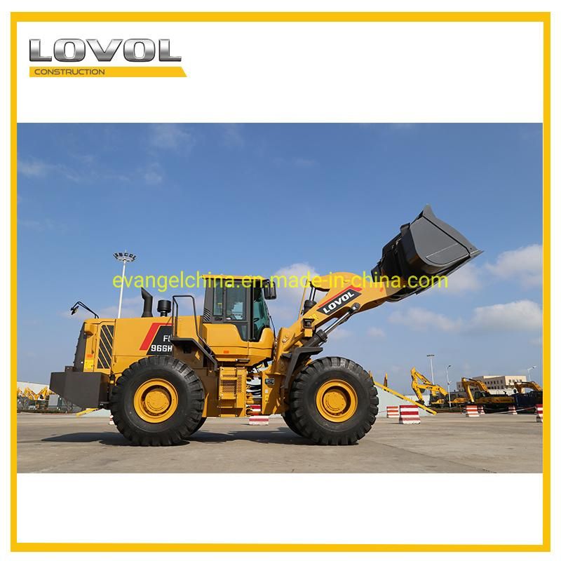 Lovol Foton 6 Ton Wheel Loader FL966h/966h for Sale