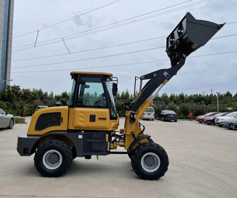 CE Approved ACTIVE 1.6ton AL916 Wheel Loader with Various Attachments for Sale