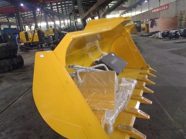 Chinese 5ton Wheel Loader Lw500fv with 3 Cbm Bucket
