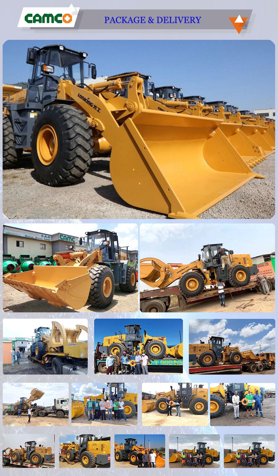 Lonking 5ton Manufacturer Heavy Construction Equipment 3ton 6ton Wheel Loading Machinery Shovel Loader Compact Articulated Front End Wheel Loader for Sale