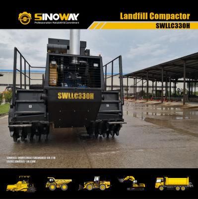 Sinoway 33ton Hydrostatic Trash Refuse Compactor Equivalent to Bomag Bc573