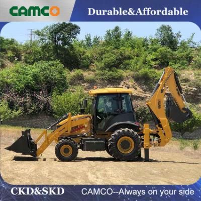 Factory Wholesale Road Construction Equipment Articulated Wheel Backhoe Loader