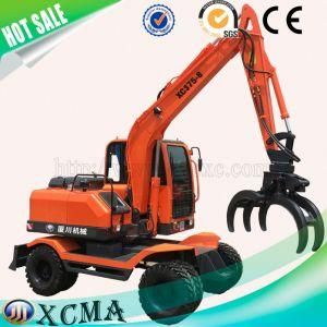 New Arriva 7t China Argricultured Wheel Excavator with Good Quality for Sale