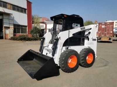 Mini Skid Steer Loader with Auger Fork Trencher etc