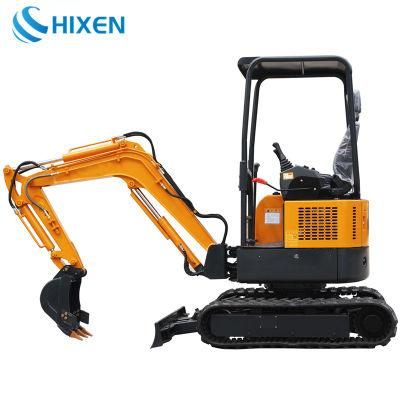 Ce Approved 2020 New Price Mini Micro Compact Crawler Excavator Hole Digger with Ditching Buckets