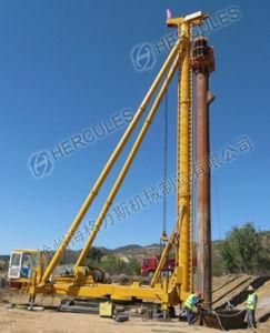 Vibratory Driver Sand Piling Machine Stone Piles 20m