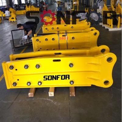 Hot Sale 135mm Chisel Open Type Hydraulic Rock Hammer Breaker for Excavator