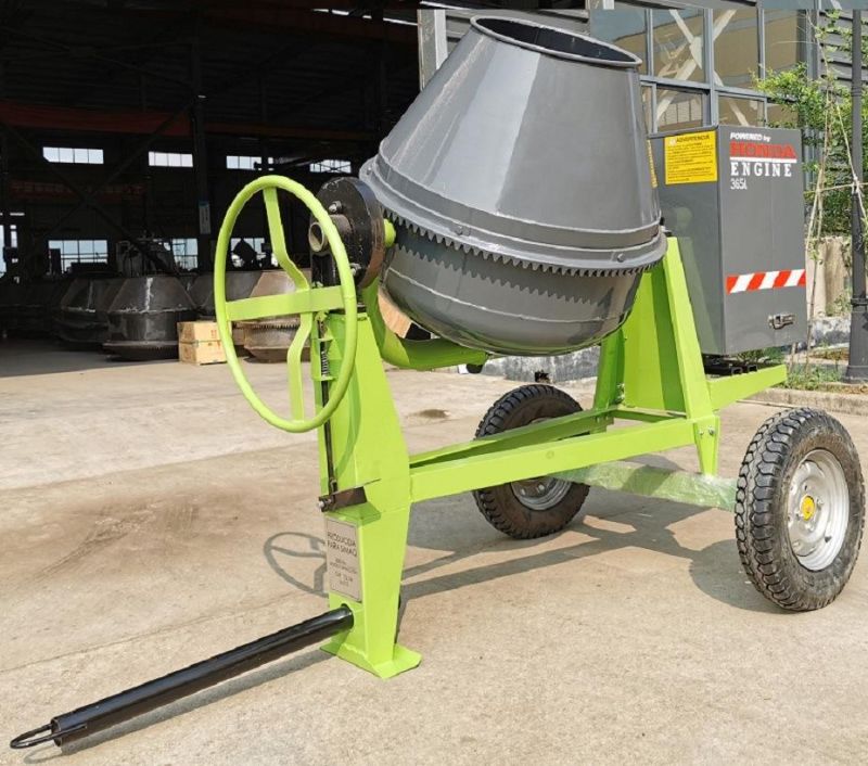 Professional Lifan Gasoline Engine Concrete Mixers Machine-Construction Power Tools