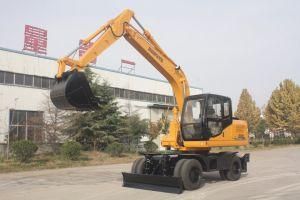 15 Ton Wheel Excavator with Outrigger