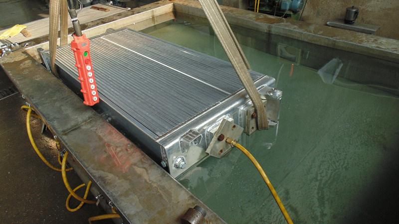 Construction Machinery Radiator Manufacture