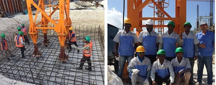 Qtz125 6015 with 60m Boom Top Kit Tower Crane Price