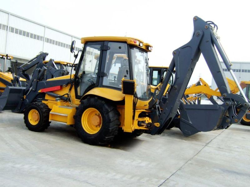 2.5 Ton 1cbm Mini Construction Wheel Backhoe Loader Xc870K