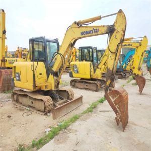 Used Mini Komatsu PC56/Crawler Excavator/Hydraulic Excavator/Made in Japan PC60 PC55mr PC78us PC120 PC220 PC200 PC240 PC300 on Sale