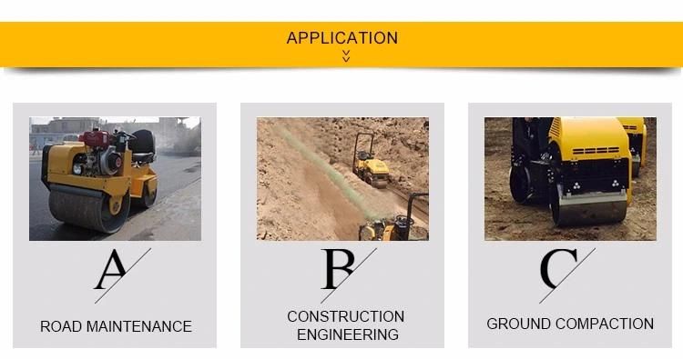 1 Ton Tandem Vibratory Road Roller for Pavement