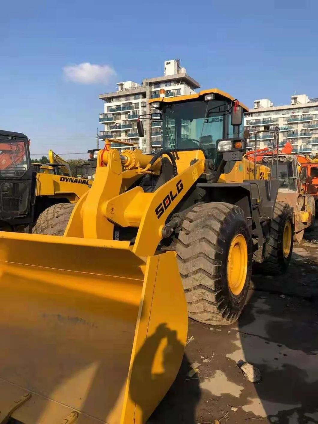 Good Condition Used Cheap Original China Brand Sdlg Used Loader Front Loader
