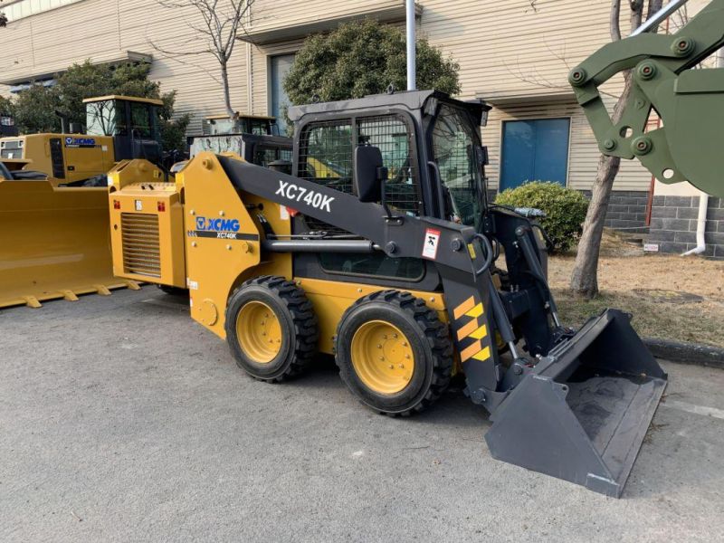XCMG Xc740K 1 Ton Multifunction Mini Skid Steer Loader Price