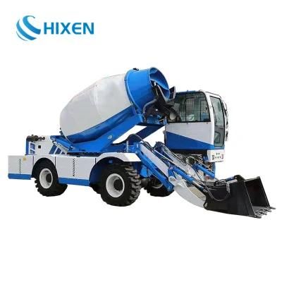95kw Truck Traction Concrete Mixer