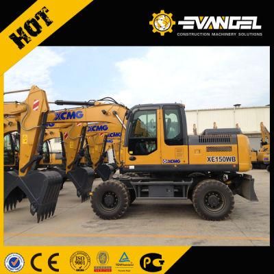 21 Ton Wheel Excavator Xe210wb Crawler Excavator for Sale