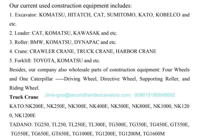 Secondhand Construction Machinery Komatsu Wa300 Wheel Loader for Sale