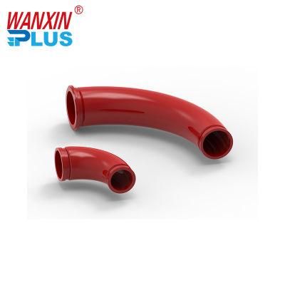 Hot Sale Casting Type Spare Parts Twin Wall Double Layer Concrete Pump Elbow