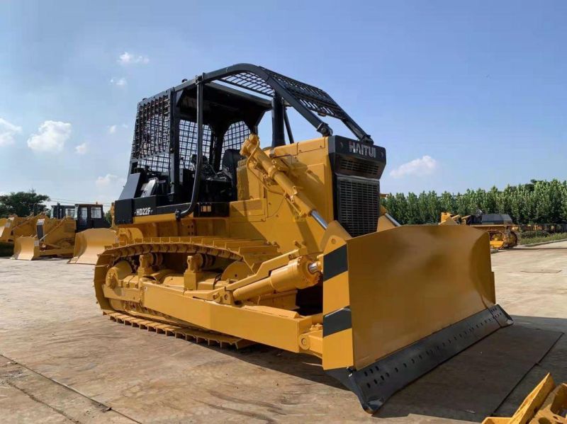 Haitui Brand 220HP Forest Logging Crawler Bulldozer for Forest Clearing
