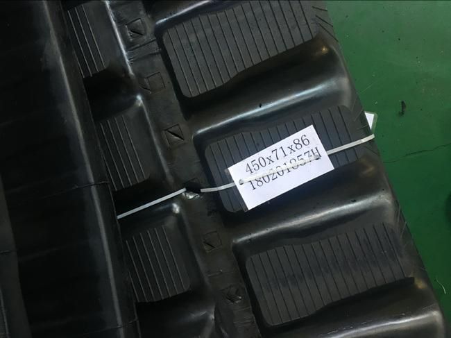 Kx251 308bsr Excavator Rubber Track (450X71X86)