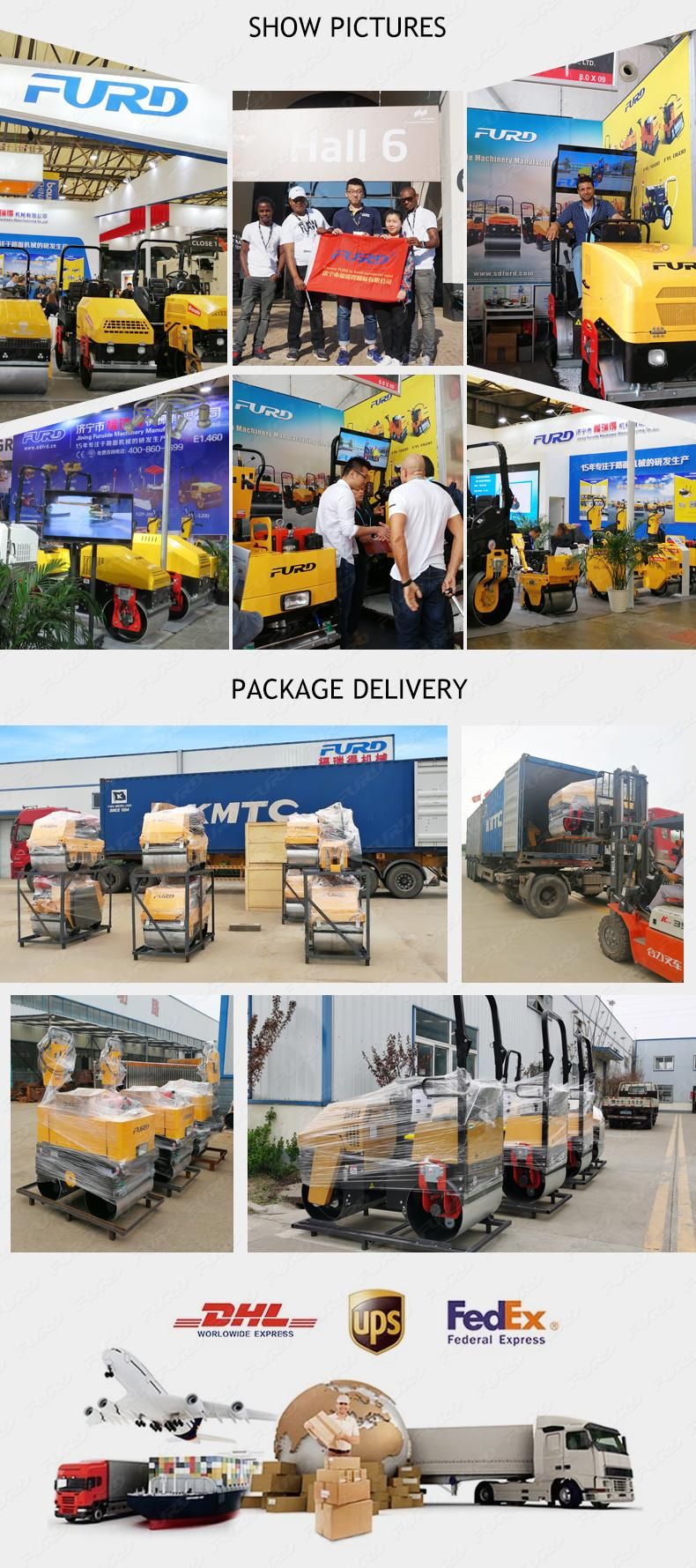 New Condition 0.8 Ton Double Tandem Vibratory Road Rollers for Sale