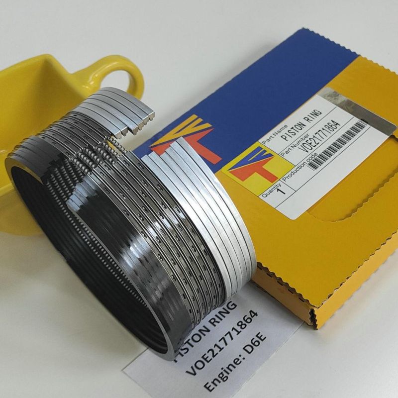 High Quality Diesel Engine Mechanical Parts Piston Ring Voe21771864 for Excavator Engine D6e Generator Set