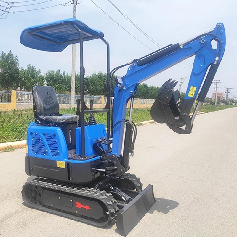 Good Working Condition Hydraulic Crawler Digger 1.0 Ton Mini Excavator Price